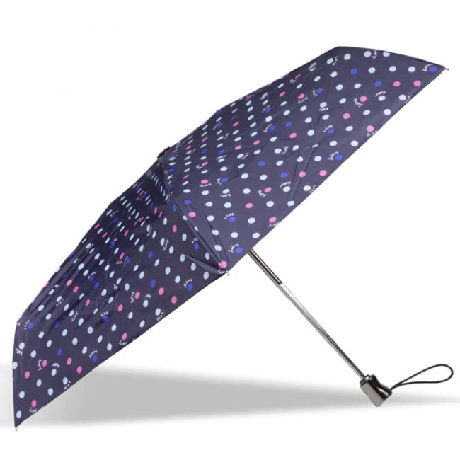Parapluie pliant X-TRA SOLIDE 09451 Pois Hello
