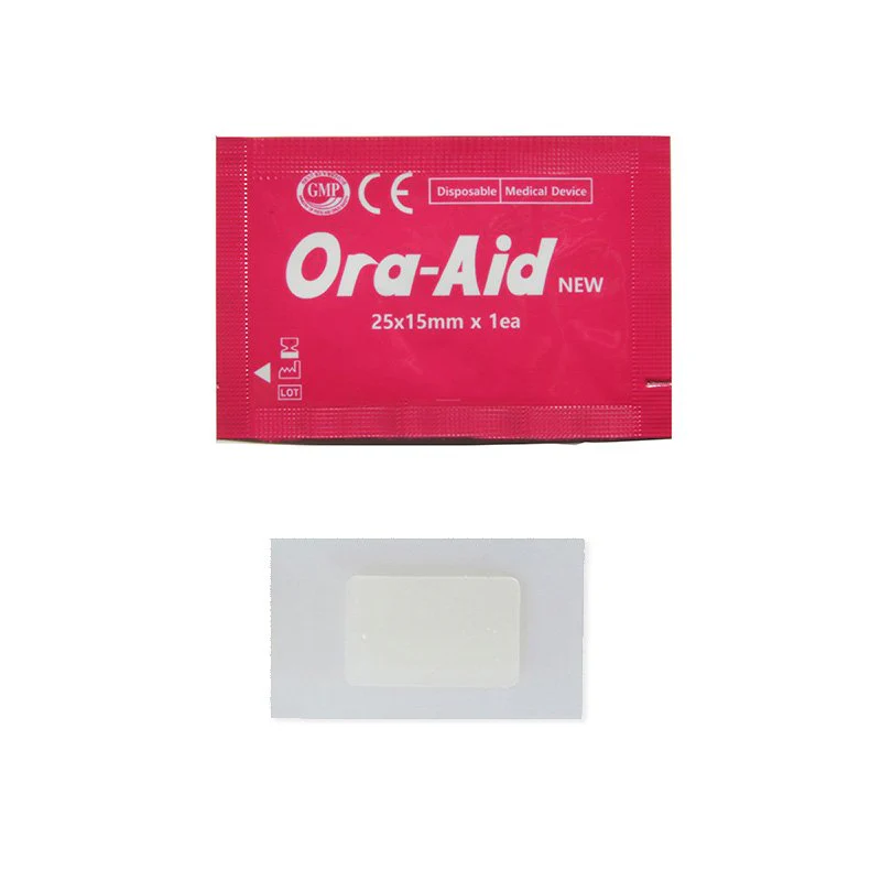 Ora-Aid pansement intra-oral - Boîte de 20 (25 x 15 mm) | MATBEKA – Image 2