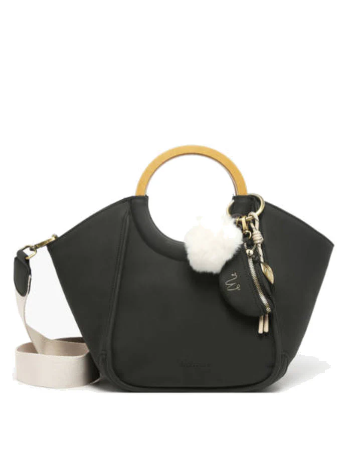 Sac à main vegan Crocus Woomen Noir
