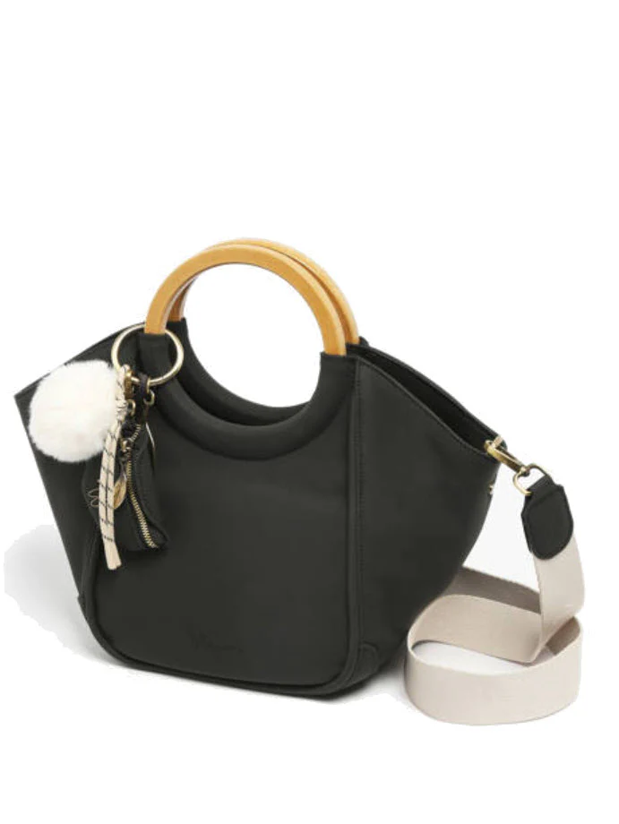Sac à main vegan Crocus Woomen Noir – Image 2