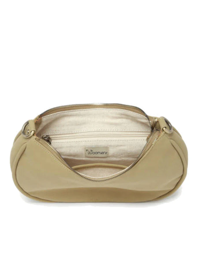 Sac à main bandoulière végan Woomen Crocus Vert – Image 3