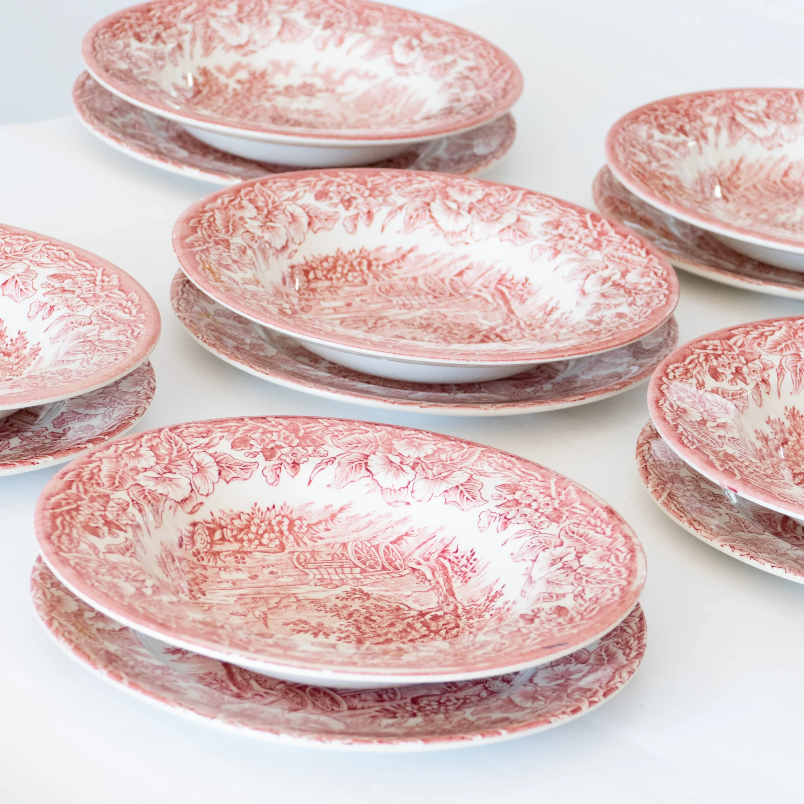 6 assiettes creuses EIT England – Image 4