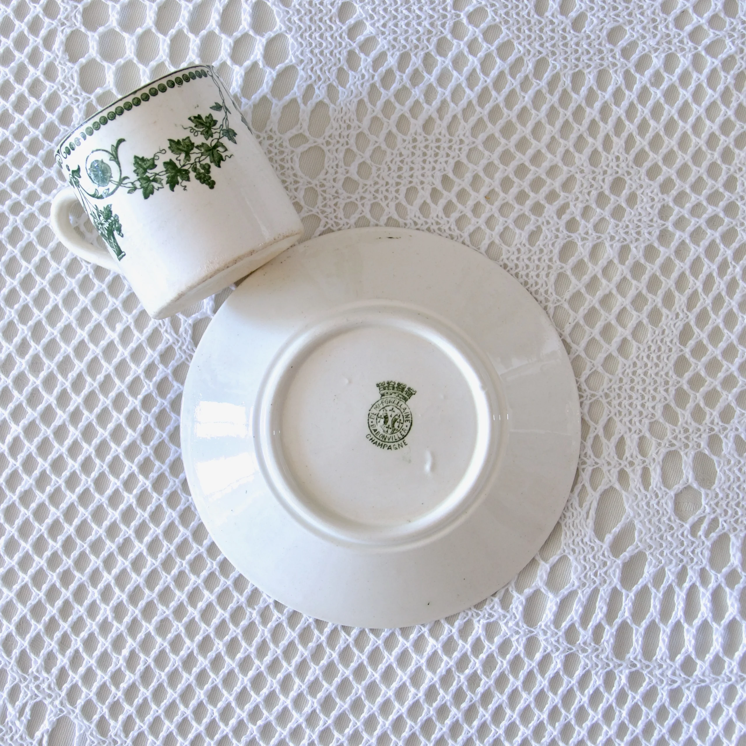 Tasse à café Badonviller "Champagne" - terre de fer – Image 6