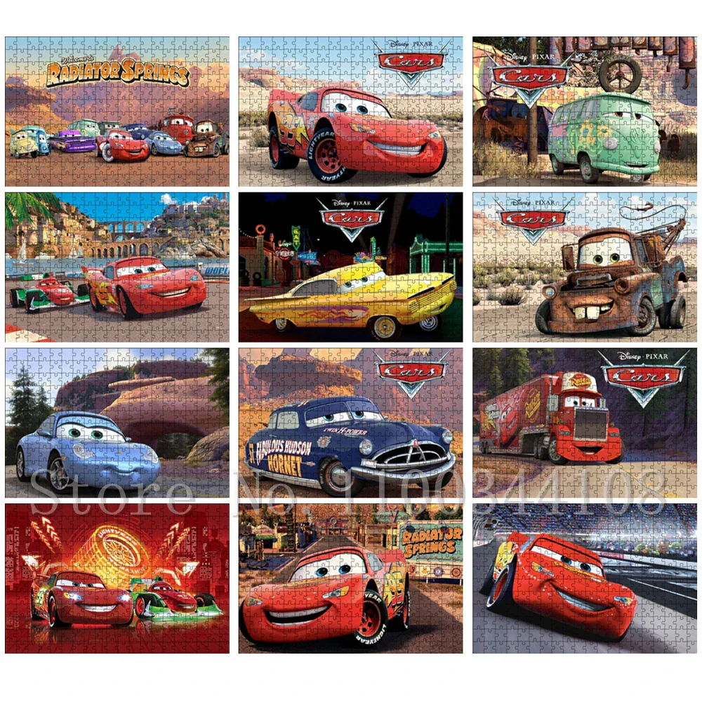 Puzzle Cars Flash McQueen (Sur Circuit) – Image 2