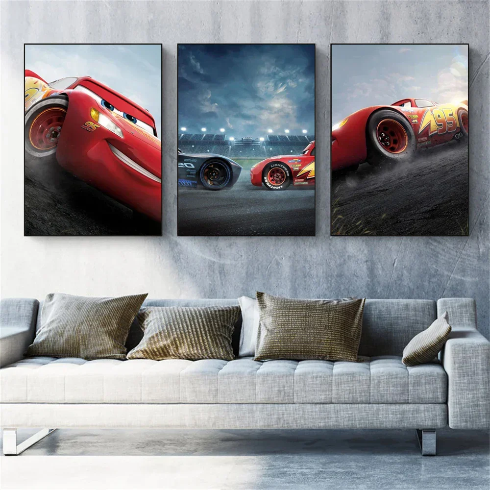 Poster Cars McQueen au Regard Confiant – Image 2