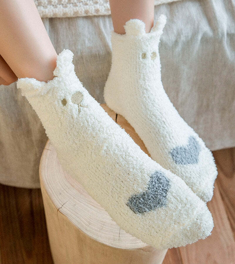 Chaussettes Chaudes Mignonnes – Image 2
