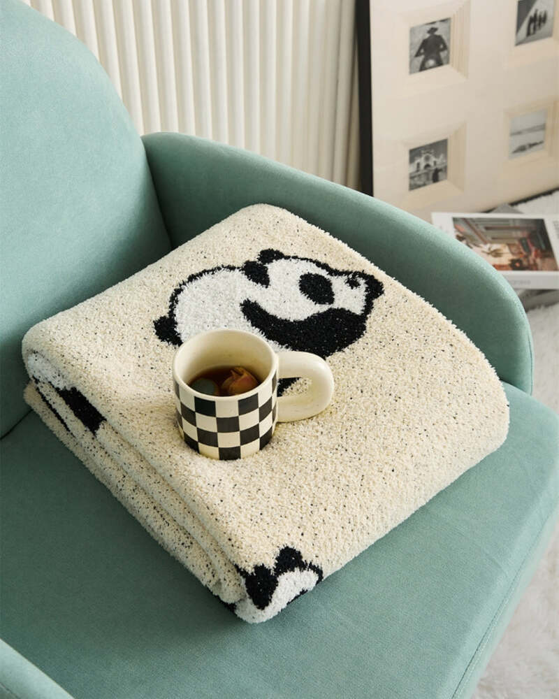 Plaid Flanelle Motif Panda – Image 4