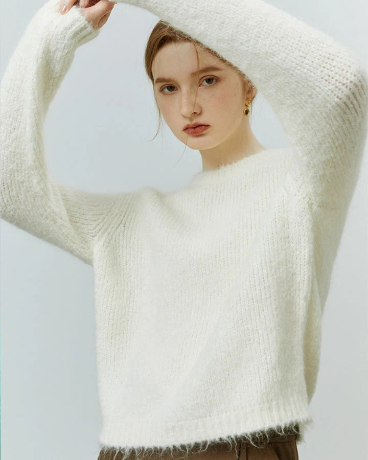 Pull Blanc Pilou Pilou